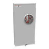 Meter Socket, Ringless, 320A, 600V, 1-Phase, 4-Jaw, UG, Surface-Mount, NEMA 3R