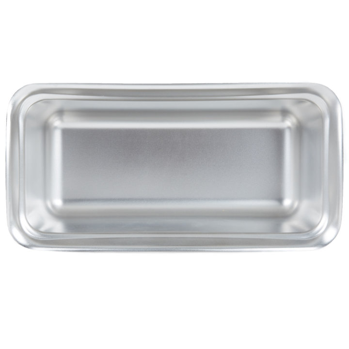 2.5-quart Miramar® contemporary stainless steel third-size food pan