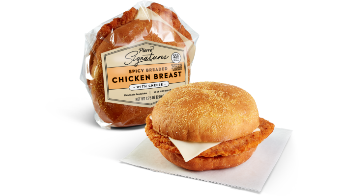 Pierre Signatures® Spicy Chicken and Cheese Sandwich_image_1