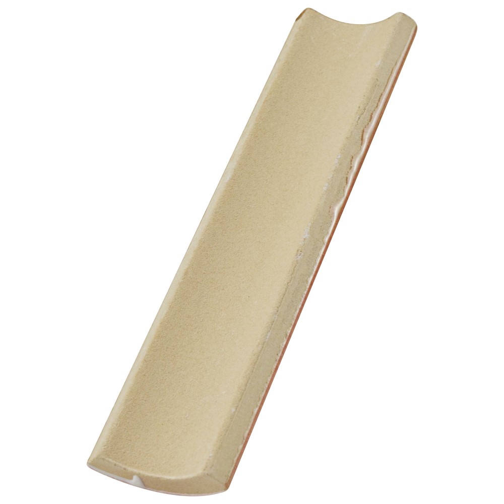 Novecento Cubrecantos Canela 1-1/4 in. x 5-1/8 in. Ceramic Wall Trim
