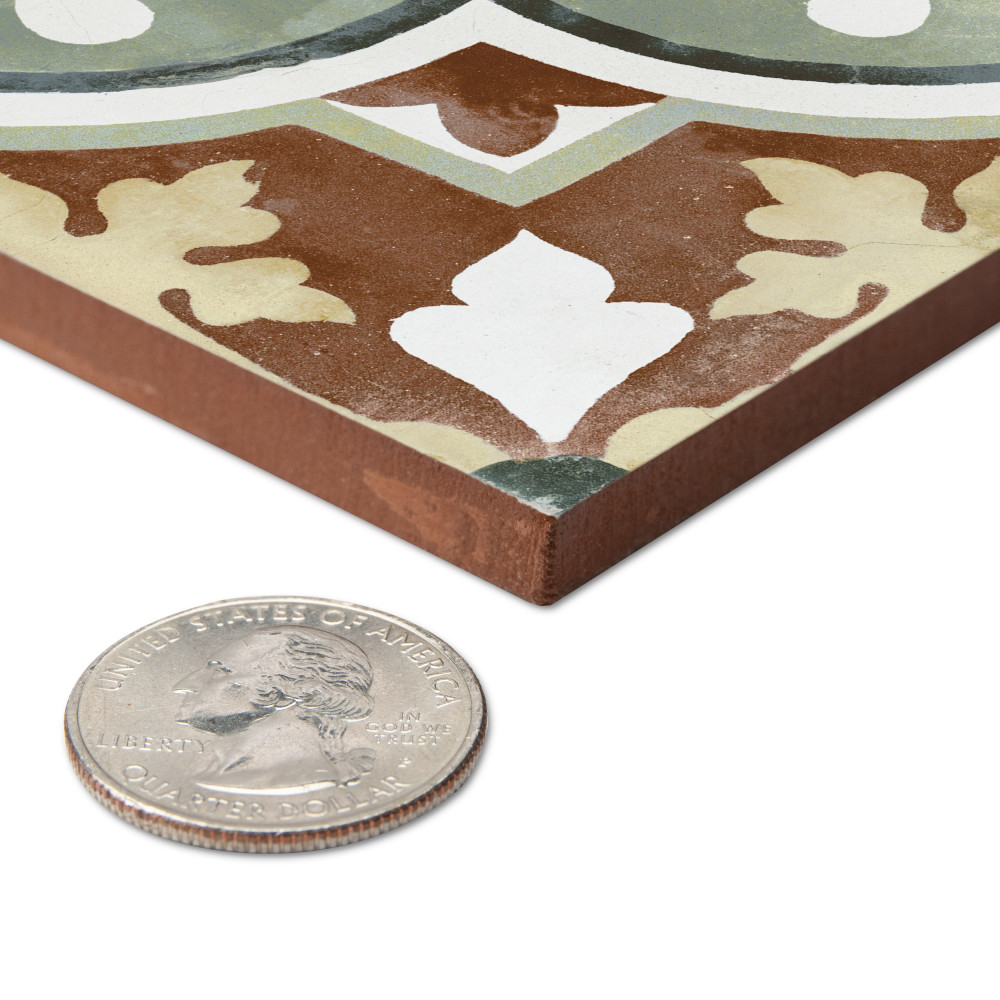 Kings Barna Born 17-5/8 in. x 17-5/8 in. Ceramic Floor and Wall Tile