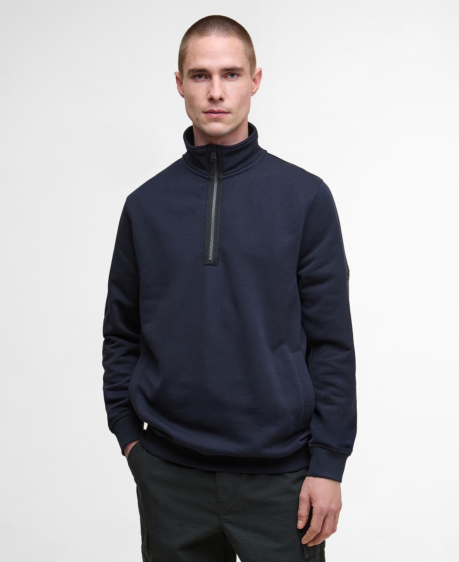 Outline Half-Zip Sweatshirt image number 0