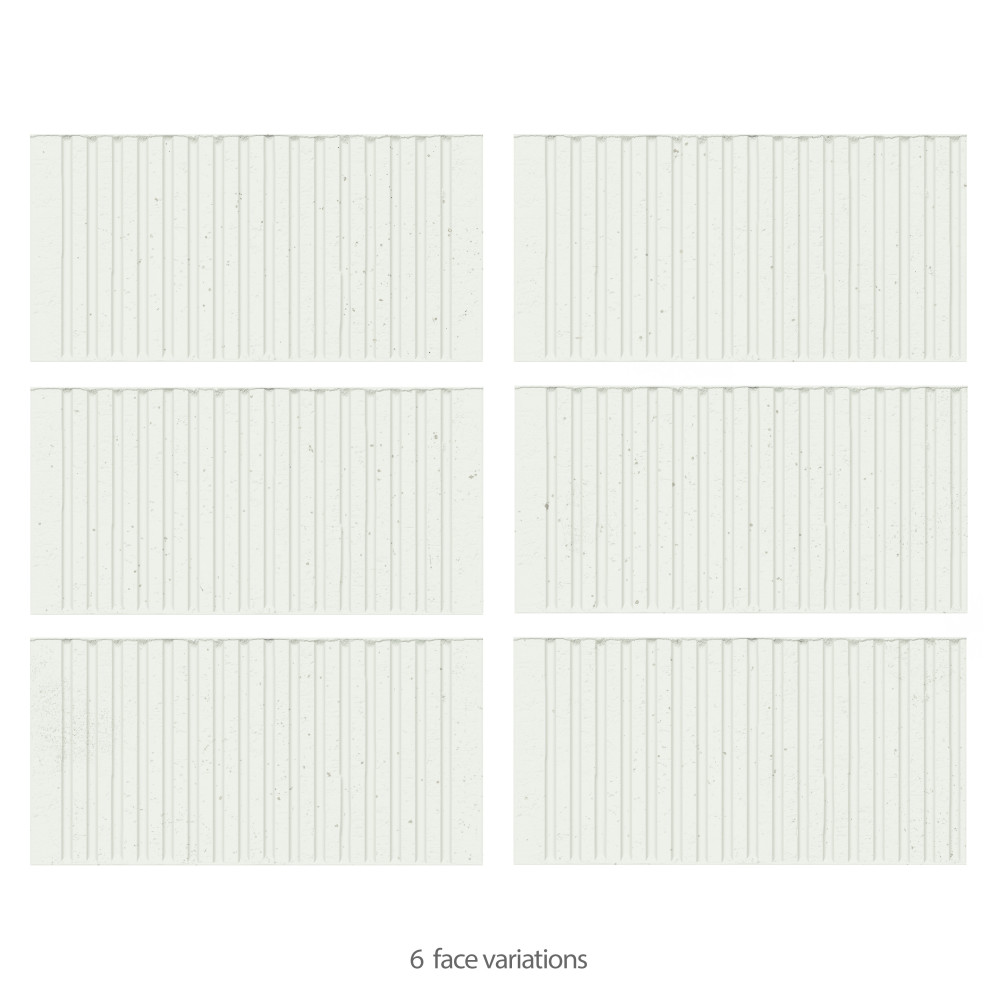 Kings Loft White 7-7/8 in. x 15-3/4 in. Ceramic Wall Tile