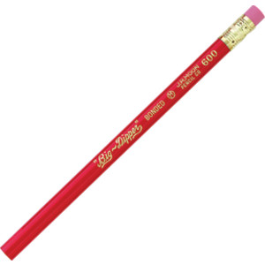 Big-Dipper Pencils, With Eraser, Pack of 12