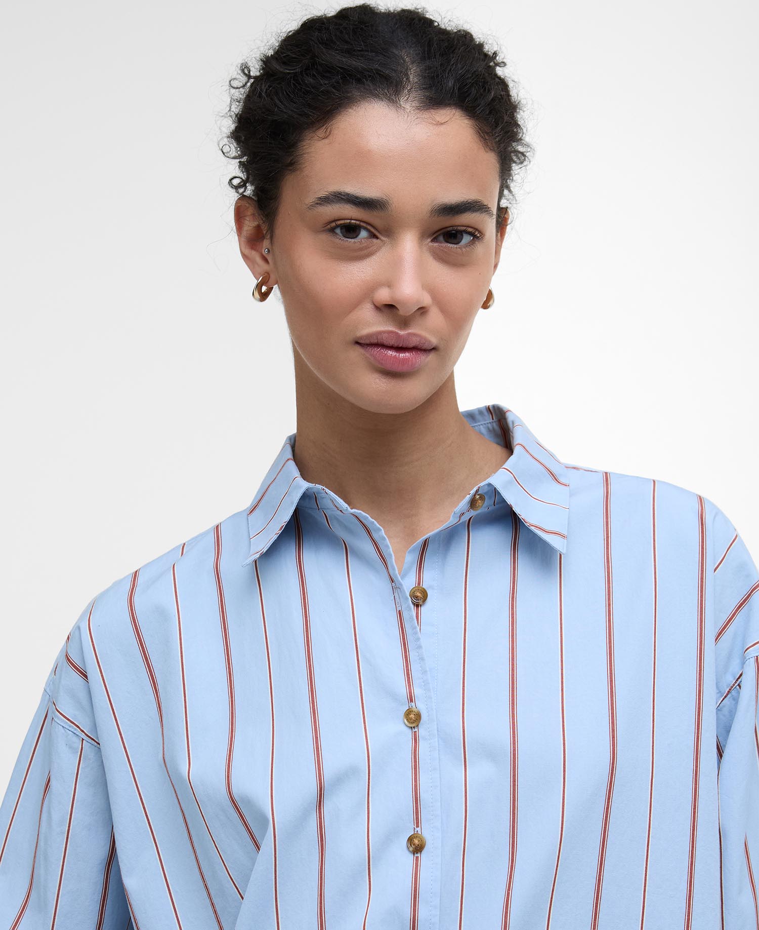 Hemd Saffron Striped Relaxed image number 3