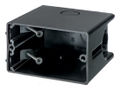 ONE-BOX Non-Metallic Outlet Box New/Retrofit 1-Gang Horizontal