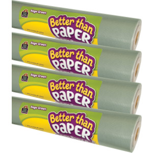 Better Than Paper® Bulletin Board Roll, Sage Green, 4-Pack