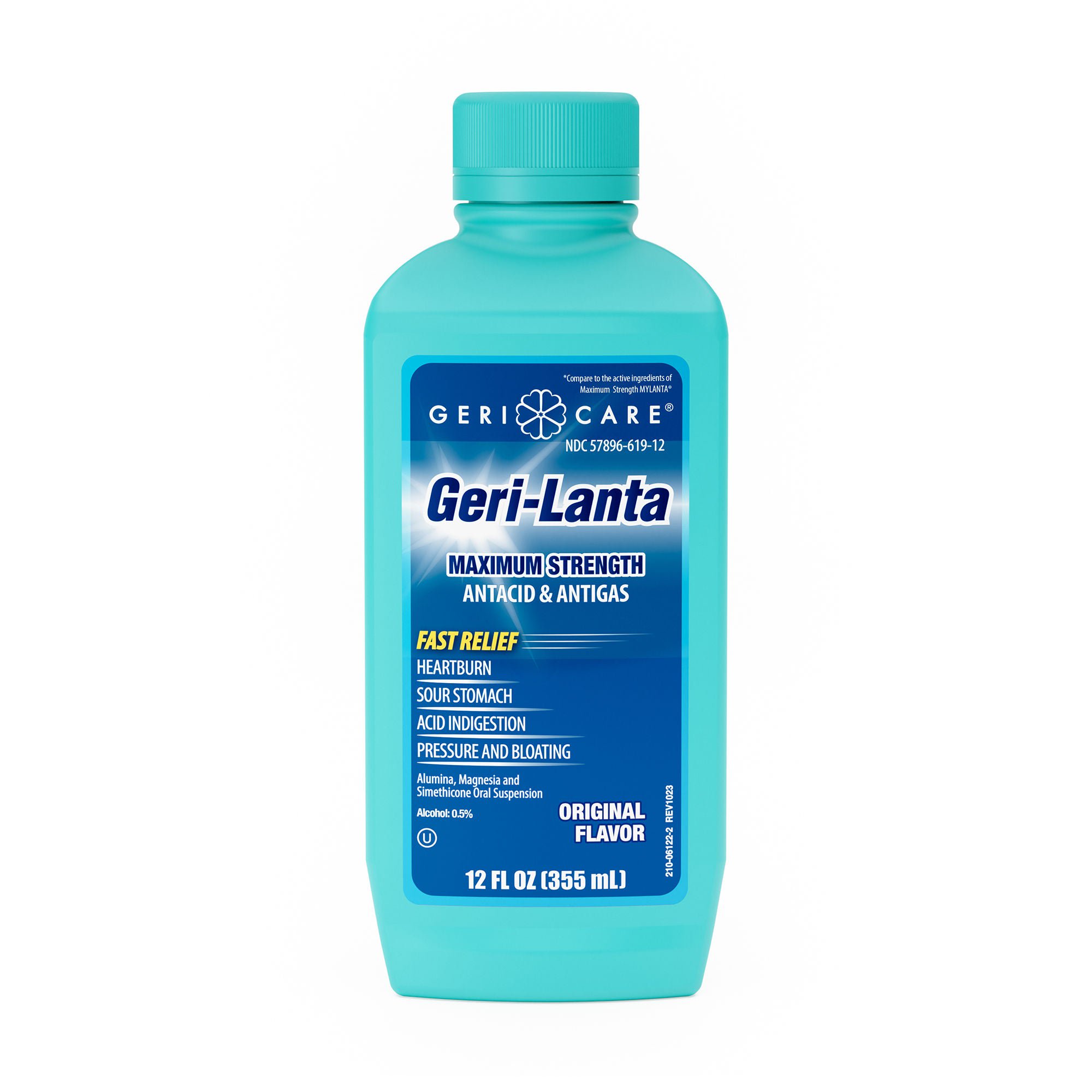 Geri-Care® Maximum Strength Antacid Oral Suspension, 12-ounce bottle