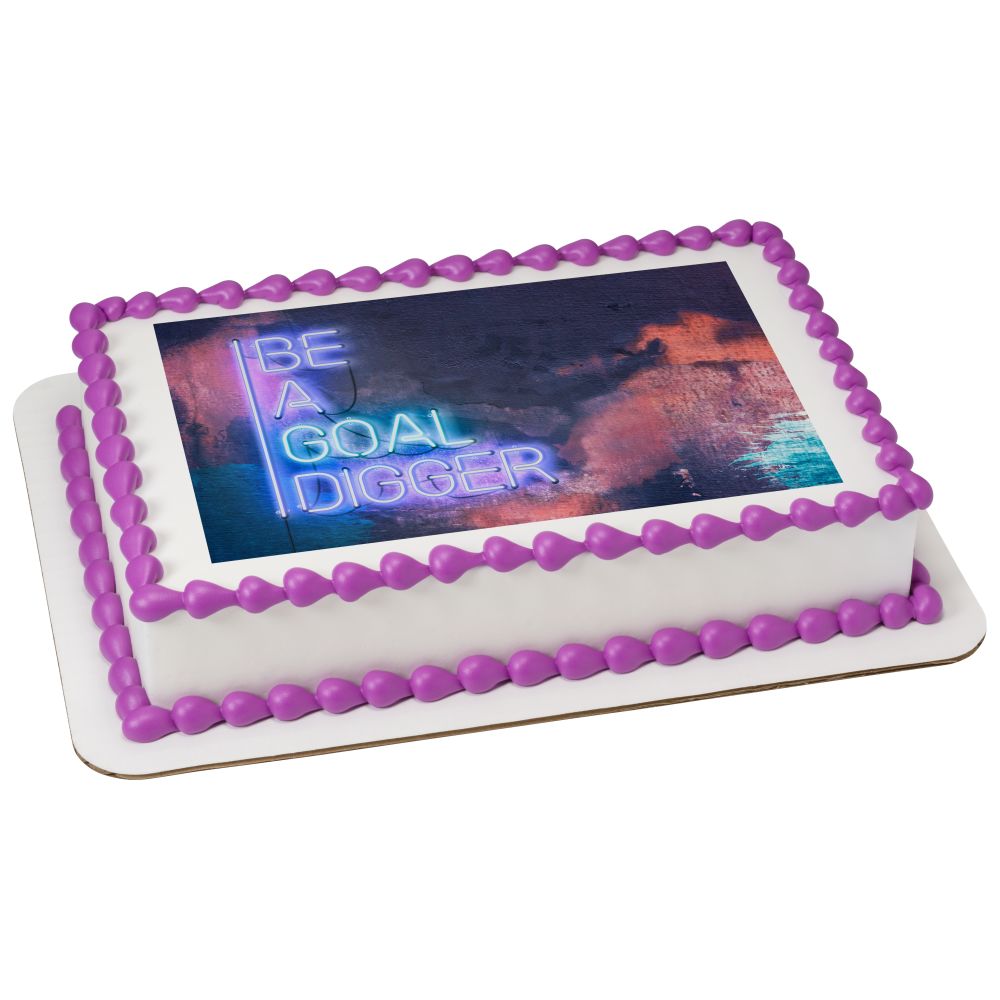 Image Cake Be A Goal Digger