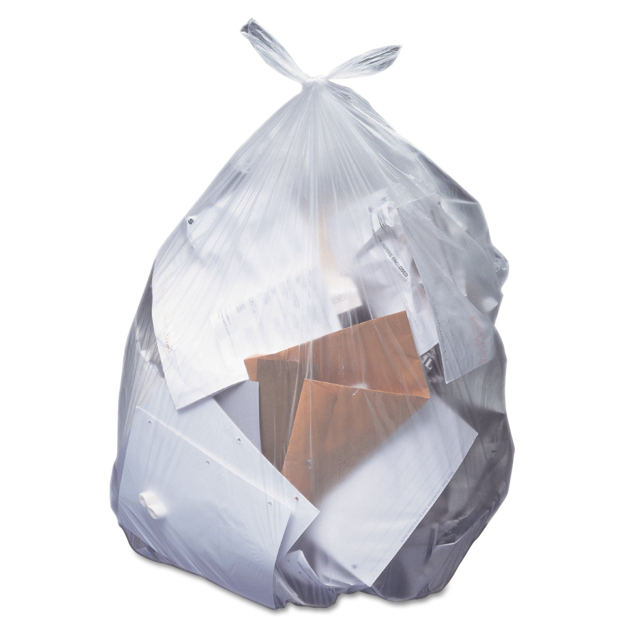 Heritage™ Heavy Duty Trash Bag, Clear, 30-gallon Capacity