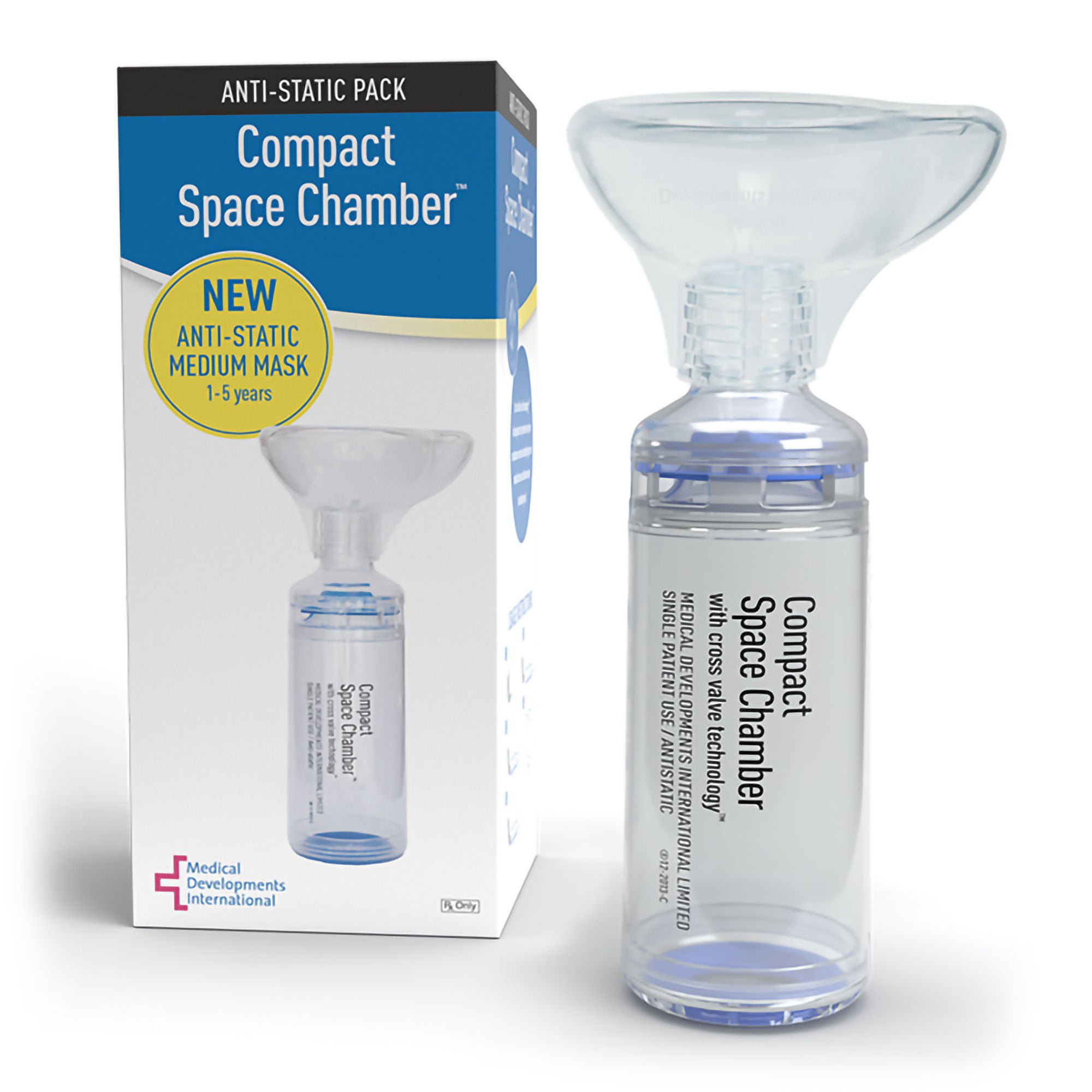 Medical Developments Intl CHAMBER, SPACE + MASK COMPACT MED