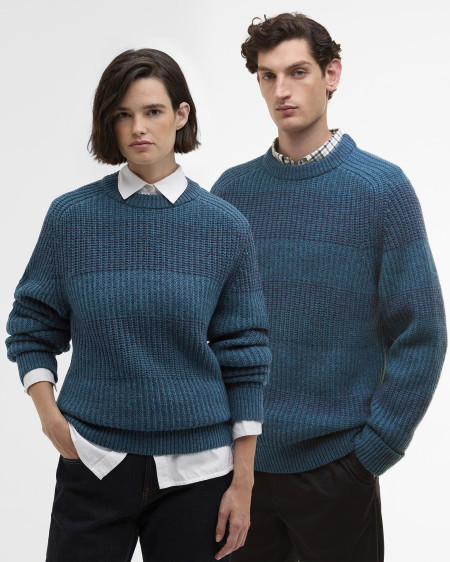 Paul Smith loves Barbour Pullover Saddle Rundhalsausschnitt