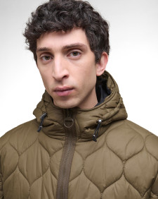 Re-Engineered Hooded Spey Quilted Jacket 