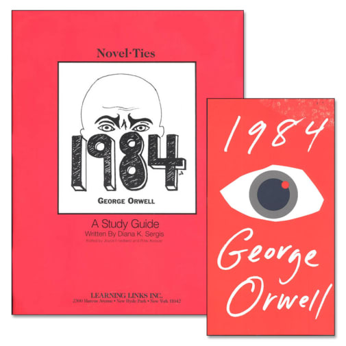 1984 Novel-Ties Study Guide & Book Set