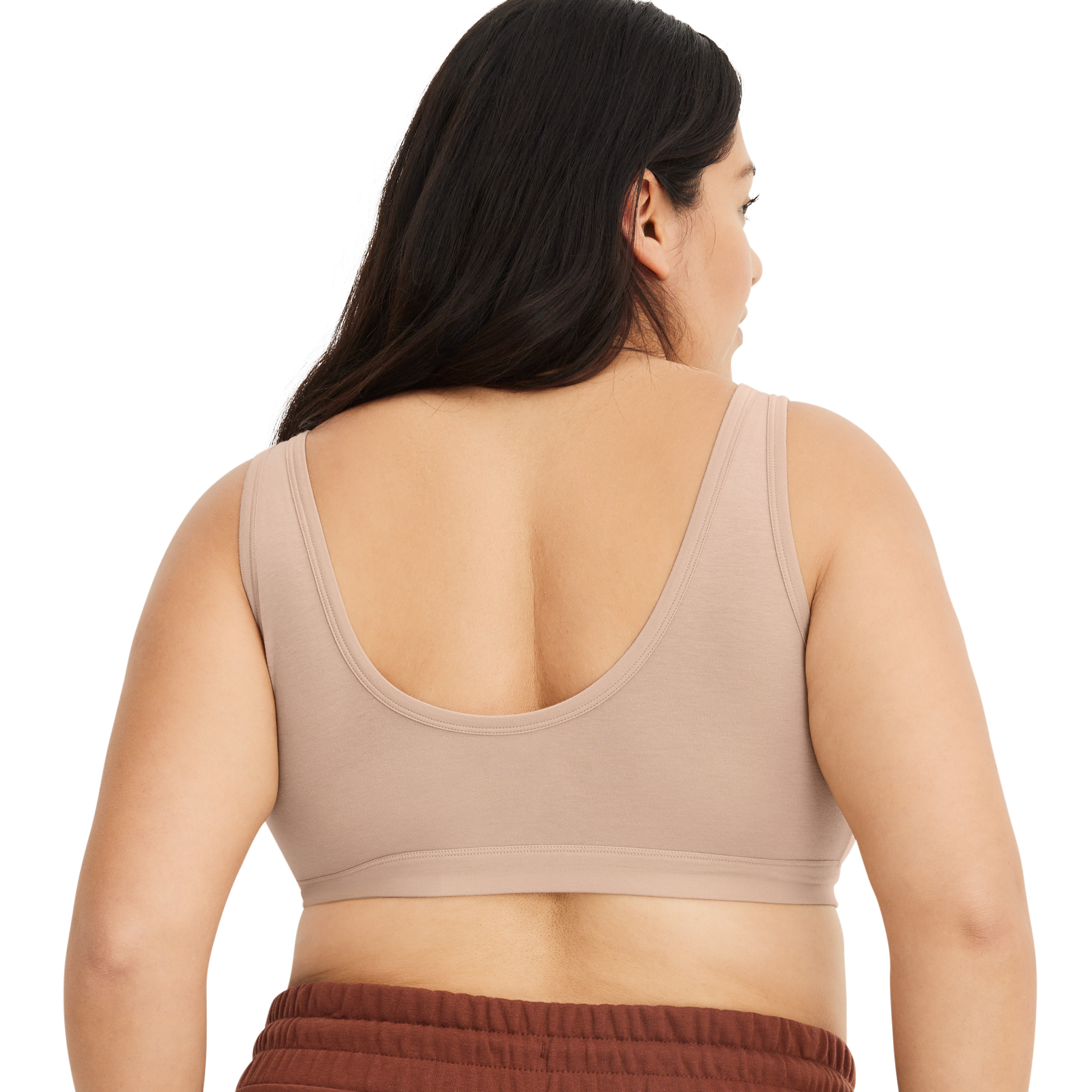 Jockey Women's Organic Cotton Stretch Tank Strap Bralette - Picture 26 of 61