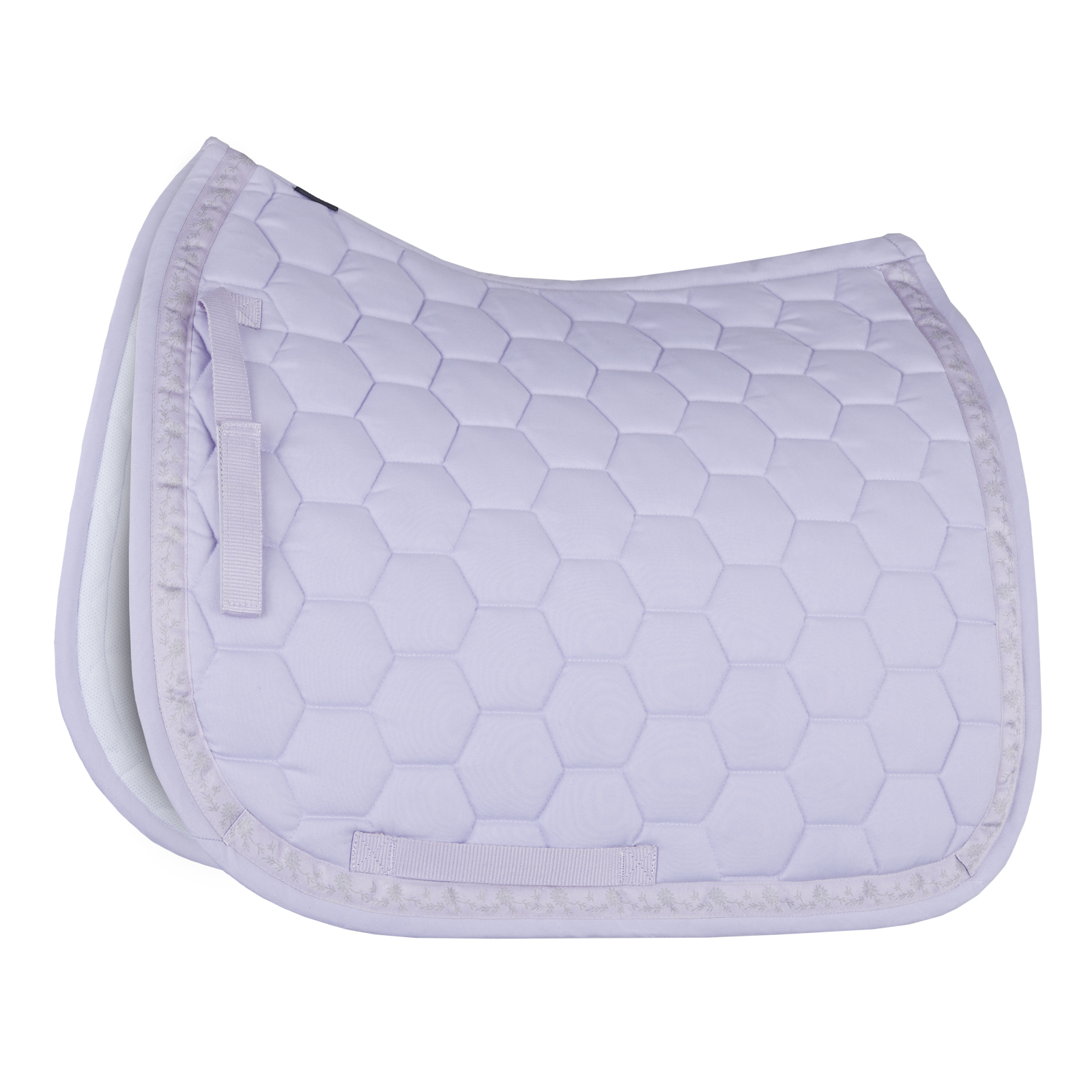 Horze Kaitlin Cooling Dressage Saddle Pad with Flower Piping