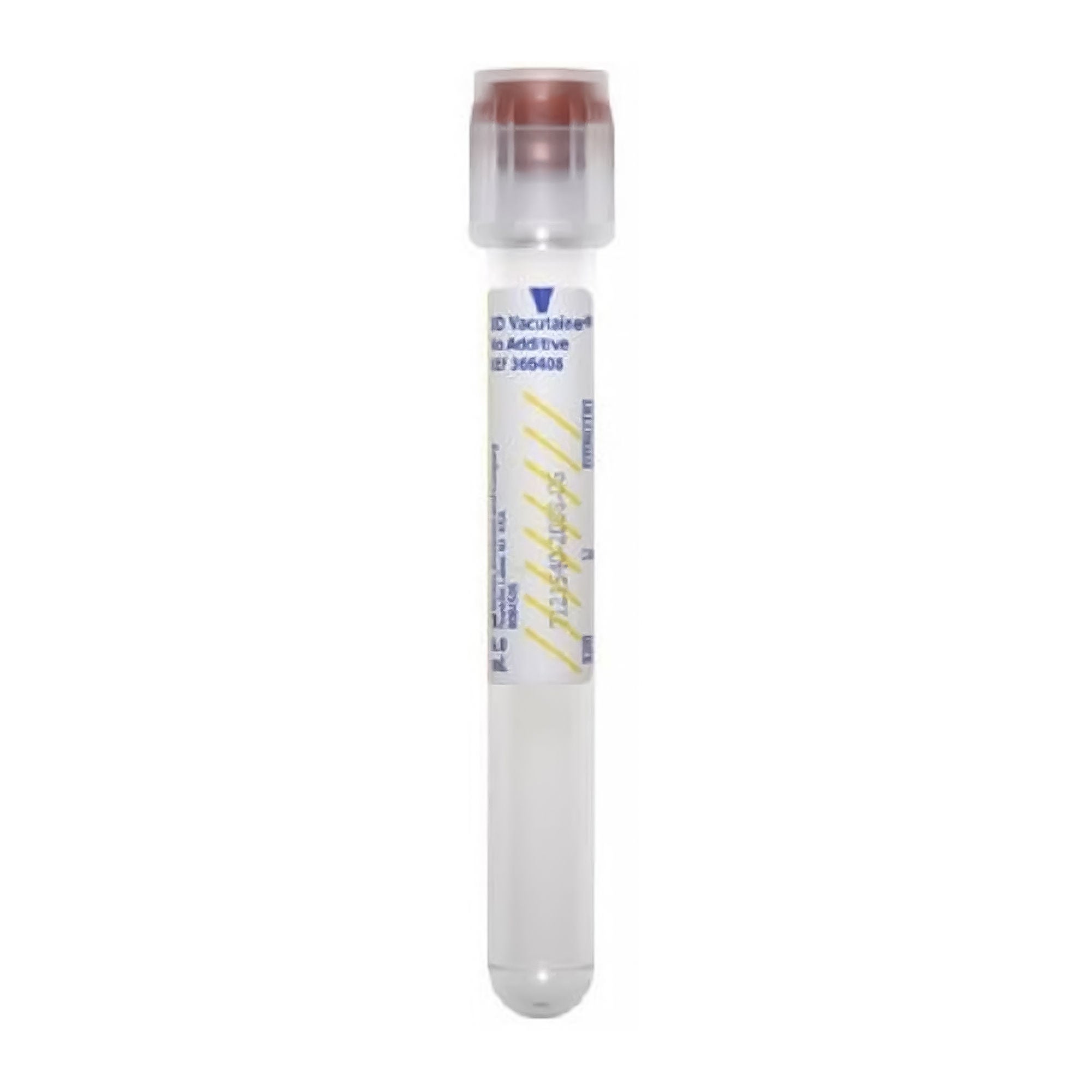 BD TUBE, BLD COL PLAIN CLR 6ML PET VACUTAINER (100/BX)