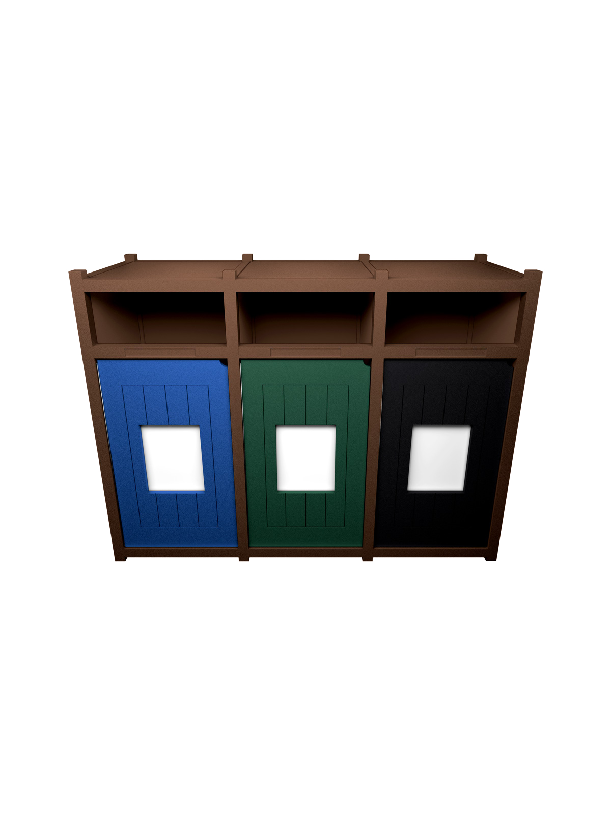 VISION – Triple – Unit – Full-Full-Full – Brown-Blue-Green-Black