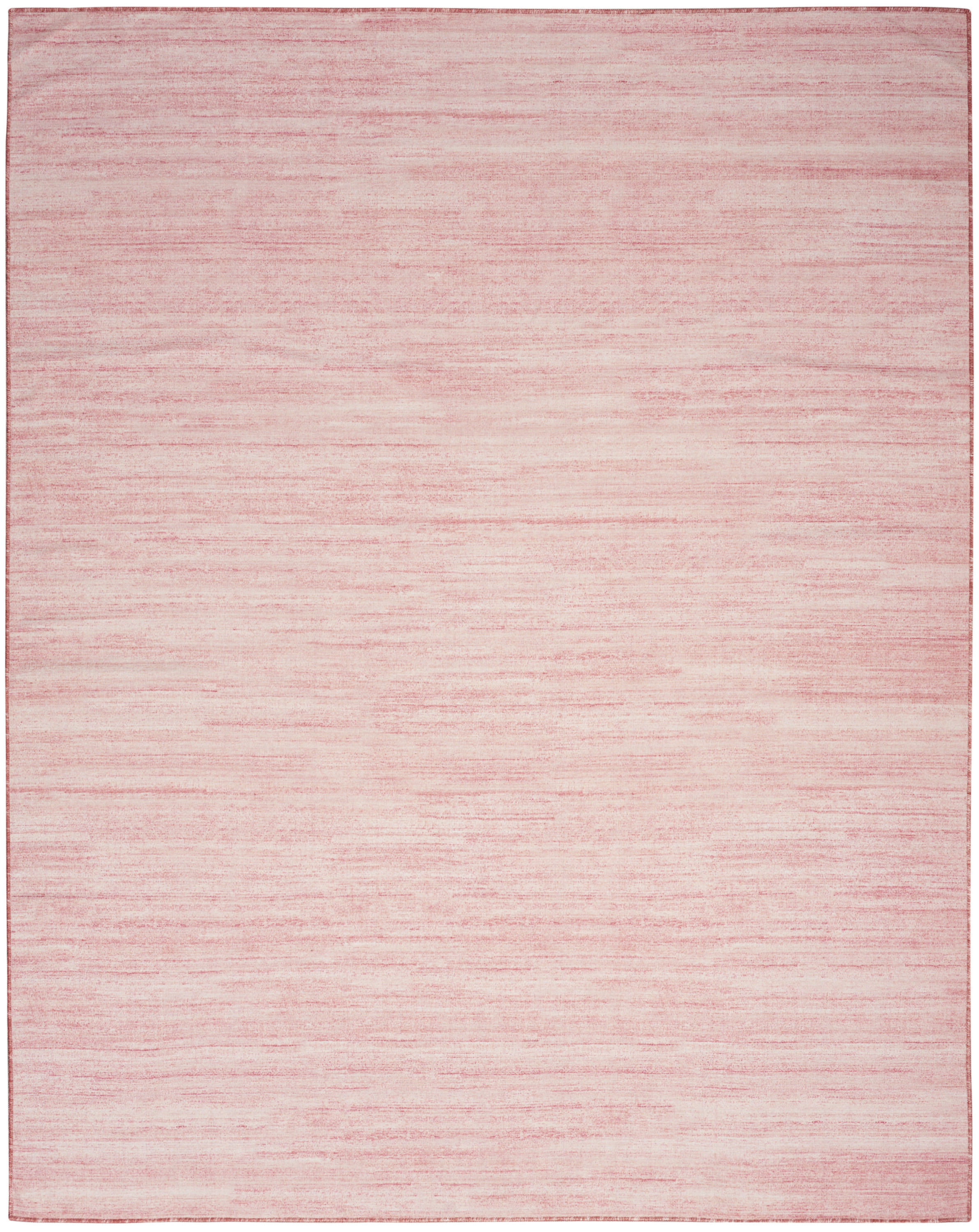 Nourison Washable Essentials 6' x 9' Pink Modern Indoor Rug