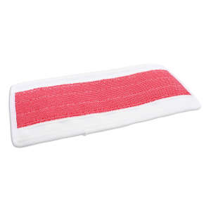Hillyard, Trident® Microfiber Rectangular Floor Pad, 6"x13, White