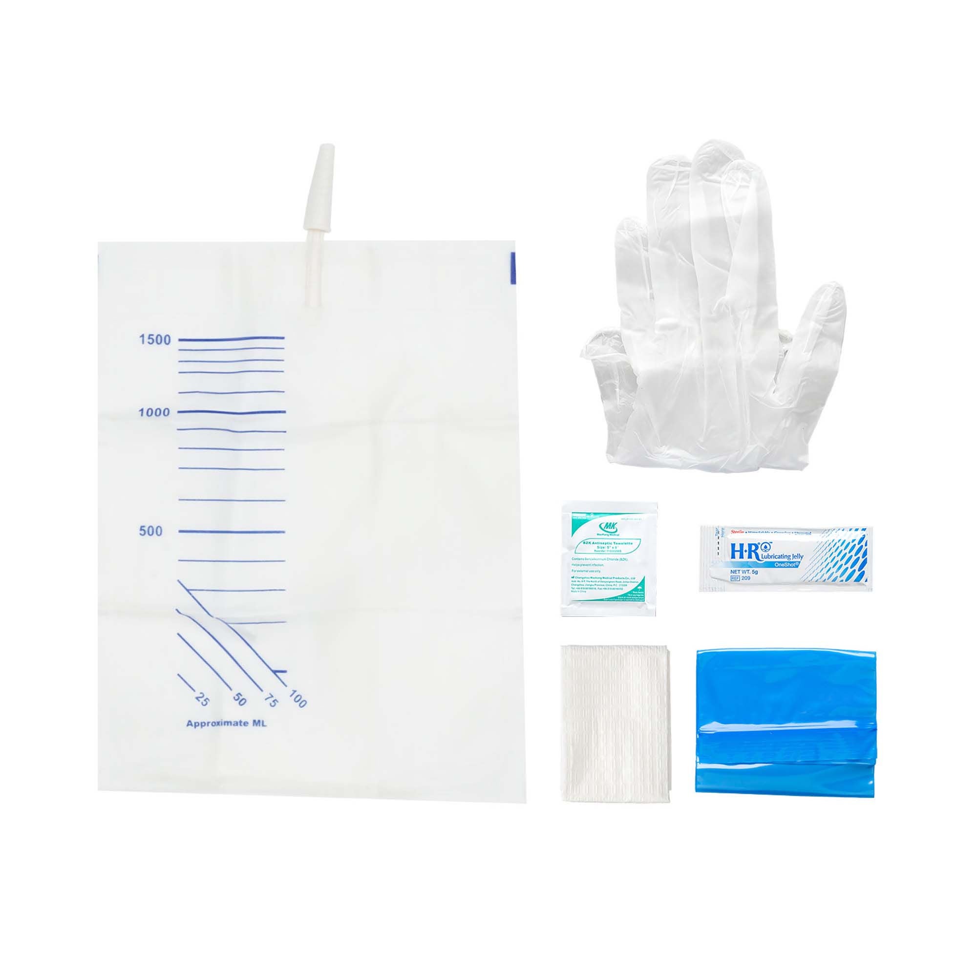 HR Healthcare INSERTION KIT, CATH TRUCATH INTMT W/P/F GLOVES (100/CS)