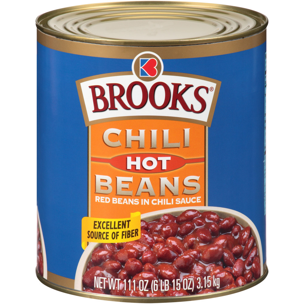 BROOKS Chili Hot Beans Red Beans In Chili Sauce Conagra Foodservice