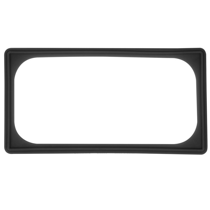Third-size high-temperature silicone pan band in black