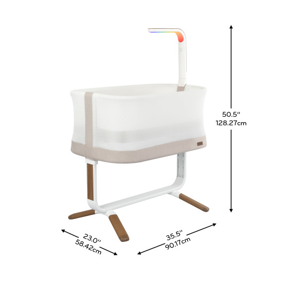 Cora 3-Level Adjustable Bassinet Specifications