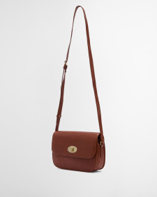 Isla Leather Crossbody Bag Brown
