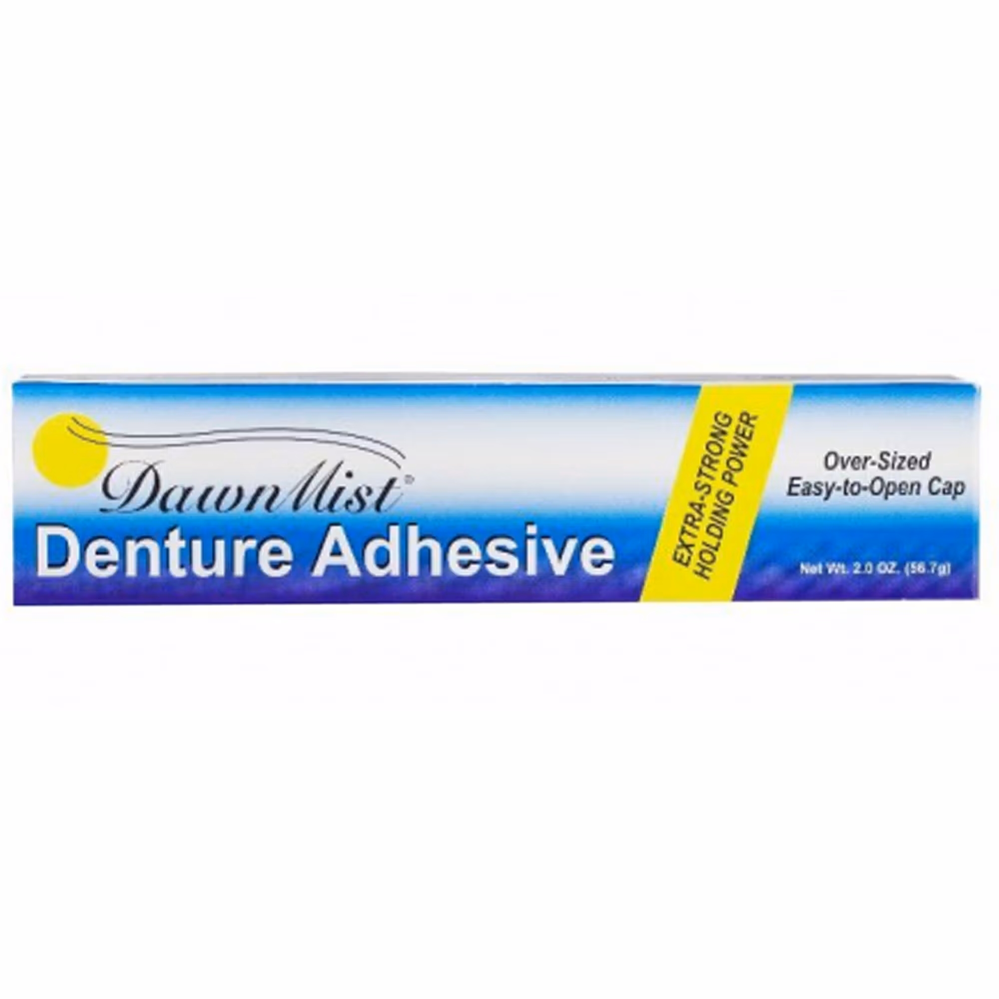 DawnMist Denture Adhesive Cream, 2-ounce Tube