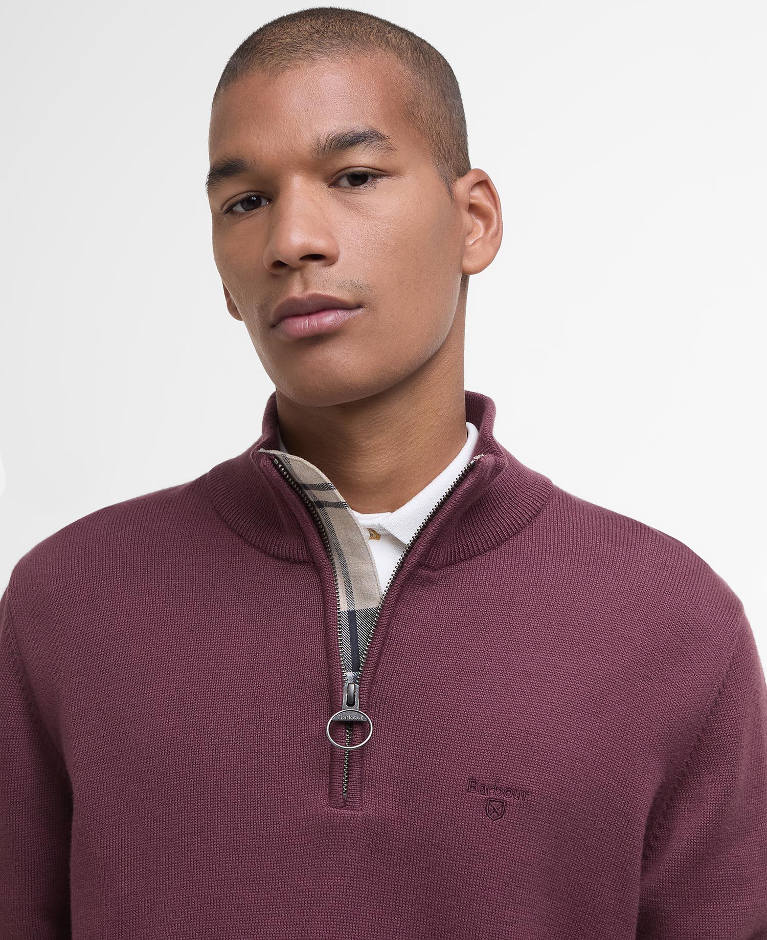 Cotton Half-Zip Jumper image number 3