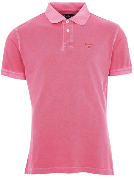 Washed-Out Sports Polo Shirt