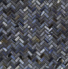 Agate Abruzzo 1/2×1 Herringbone Mosaic Silk