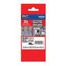 TZe Extra-Strength Adhesive Tape, 9 mm, Black On White