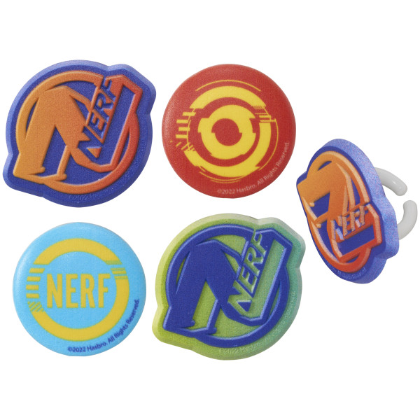 Nerf™ On Target! Cupcake Rings