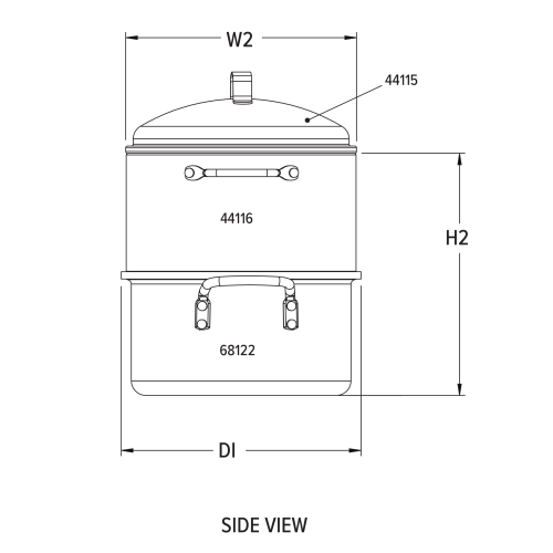 Engineering side view