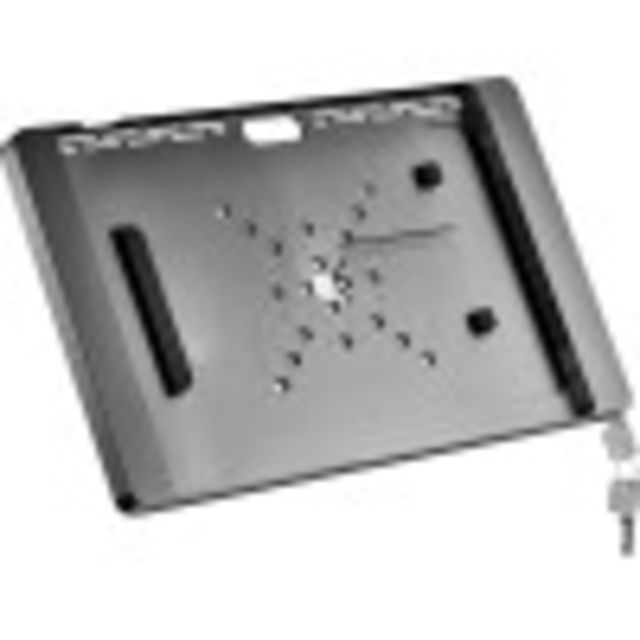 Sturdy, secure locking tablet holder.