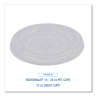 Boardwalk, PET Cold Cup Lids, Fits 14 oz to 24 oz Plastic Cups, Clear