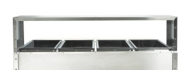 ServeWell single deck cafeteria breath guard 38054