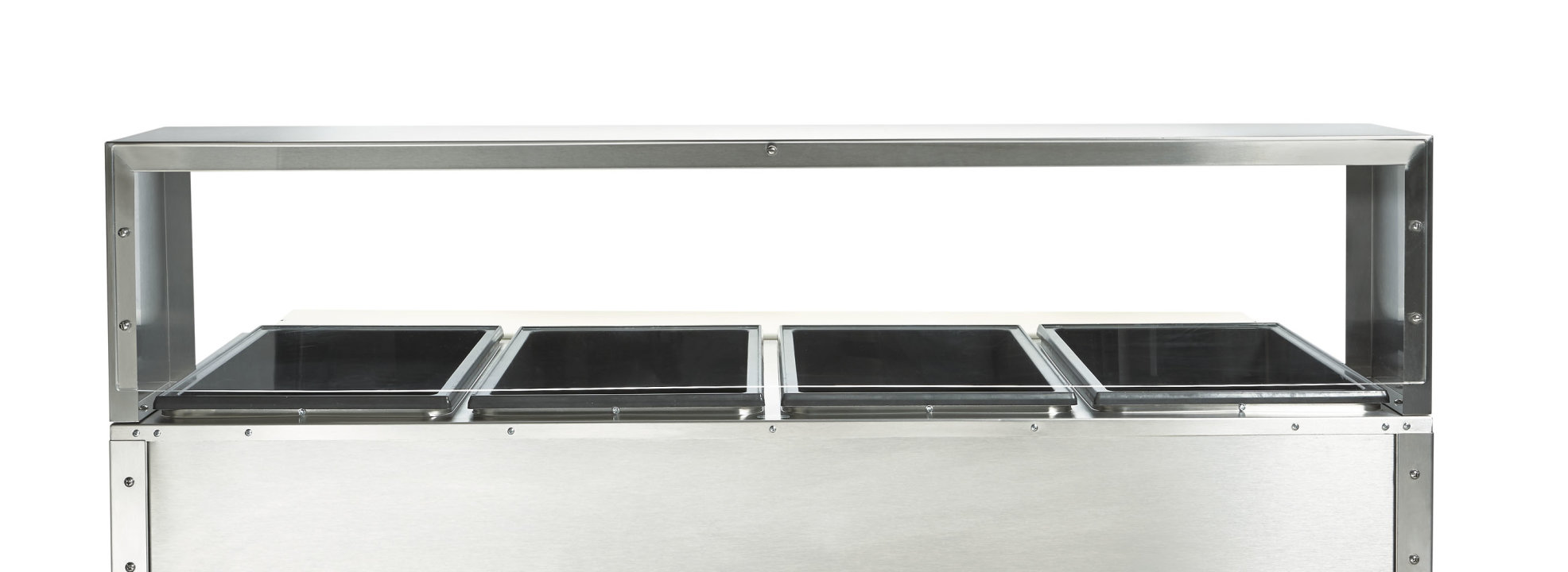 ServeWell single deck cafeteria breath guard 38054