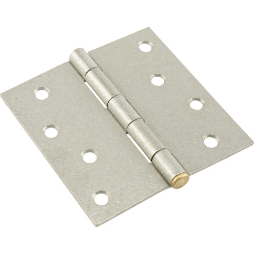 Hardware Essentials Residential Door Hinges with Removable Pin Galvanized 4
