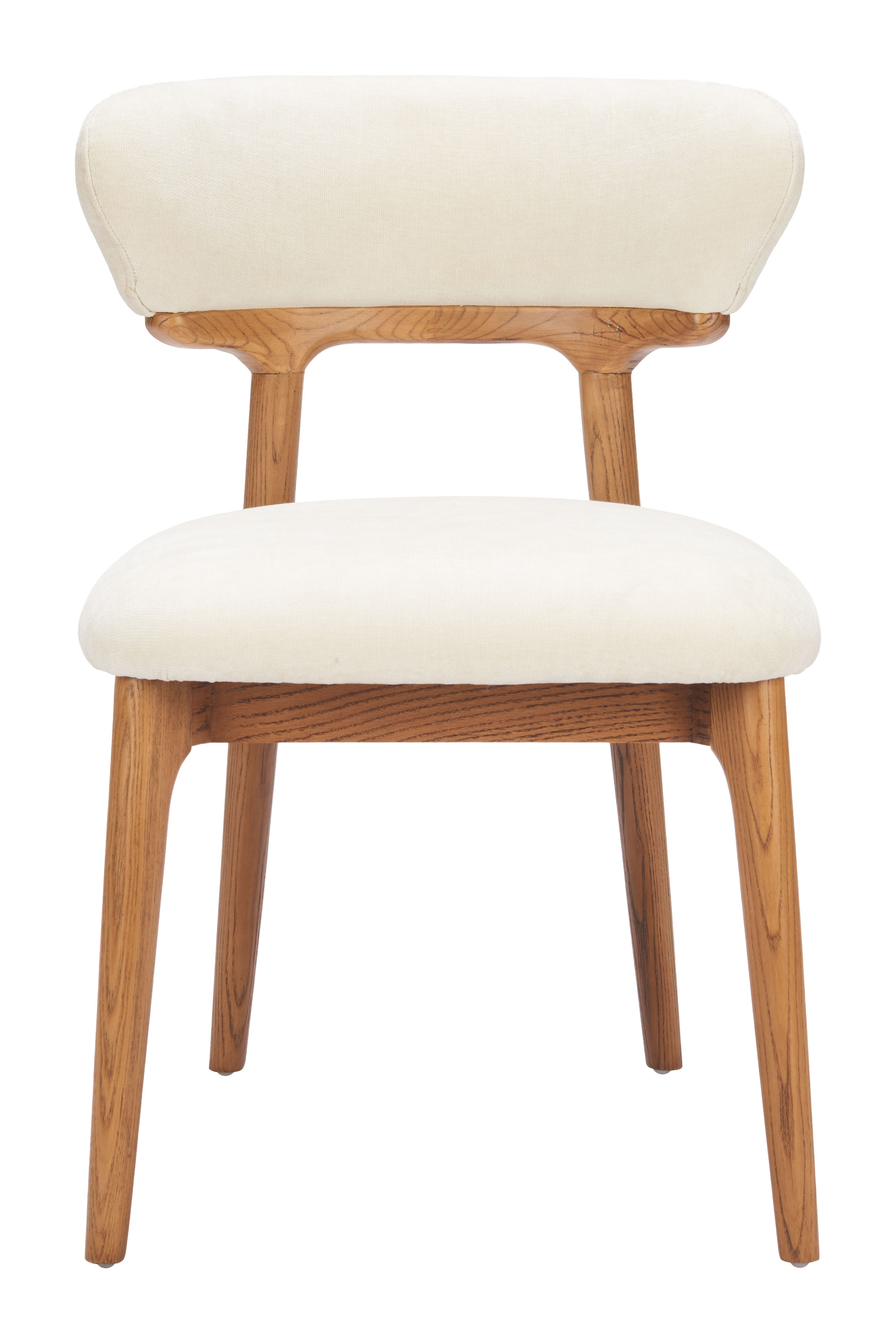 Cedar Dining Chair (Set of 2) White & Walnut product image