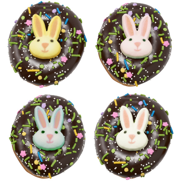 Bunny Head Assortment - Red 3 Free Dec-Ons® Decorations