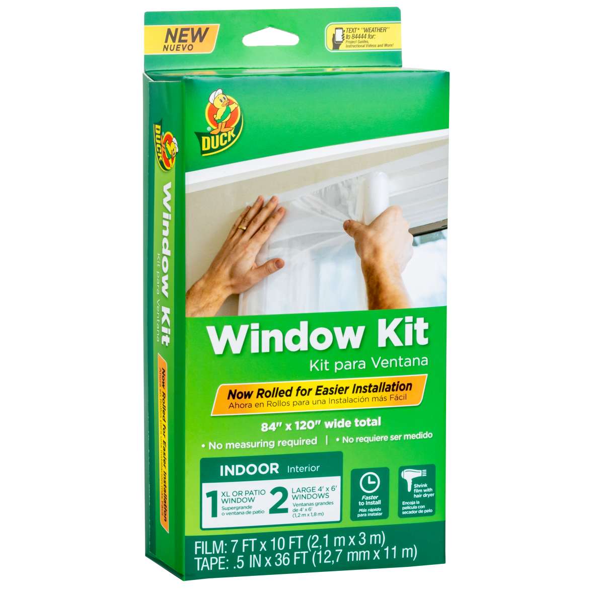 Duck® Rolled Window Kits