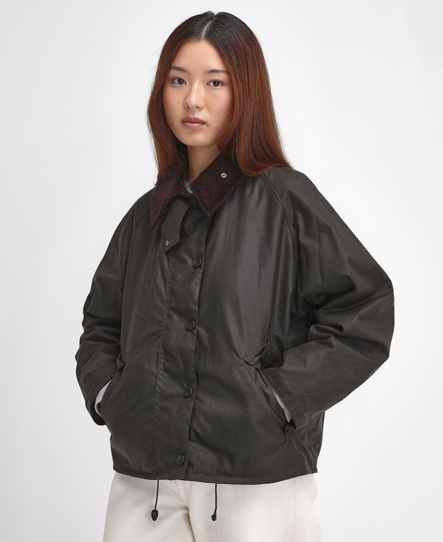 Women's Transport Waxed Jacket image number 4