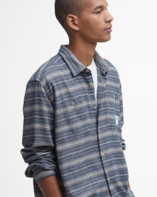 Hesledon Relaxed Long-Sleeved Shirt Classic Navy