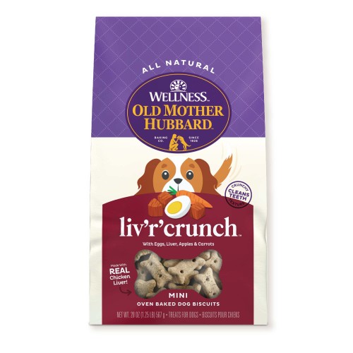 Old Mother Hubbard Classic Liv’R’Crunch Front packaging