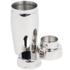 22-ounce stainless steel contemporary cocktail shaker