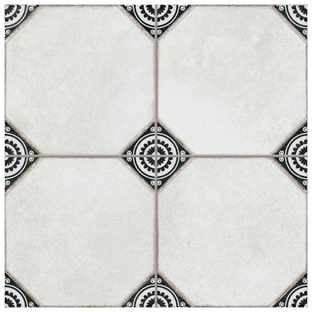 Sample – Englishtown Black Porcelain Floor and Wall Tile