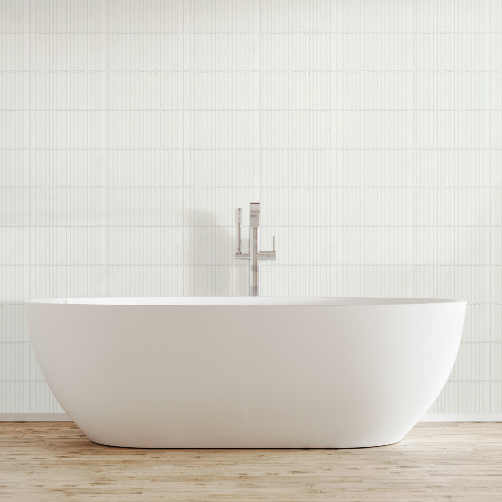 Kings Loft White 7-7/8 in. x 15-3/4 in. Ceramic Wall Tile
